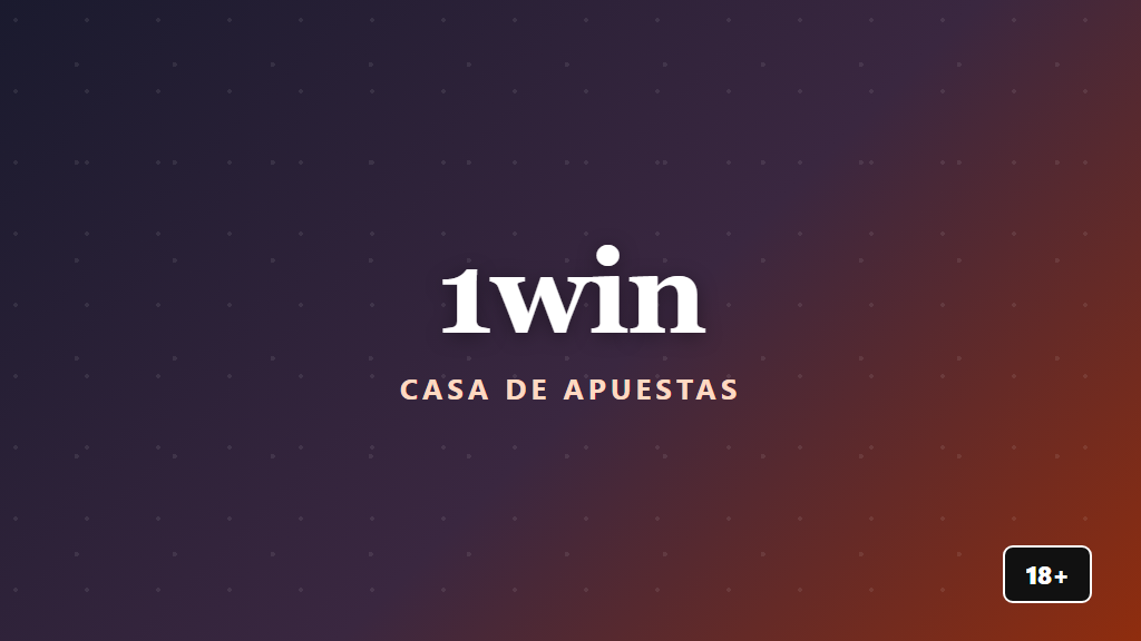 1win — casa de apuestas
